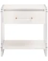 Essentials For Living Sonia Shagreen 1-drawer Nightstand