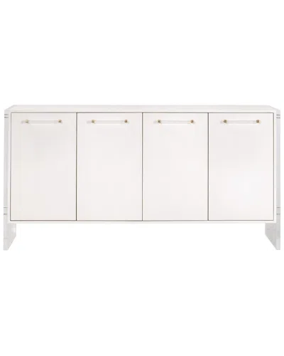 Essentials For Living Sonia Shagreen Media Sideboard In Neutral