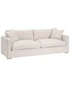 Essentials For Living Newport Outdoor 91 Track Arm Sofa In Neutral