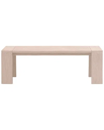 Essentials For Living Sur Outdoor Bench In Brown