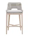 Essentials For Living Tapestry Outdoor Barstool In Brown