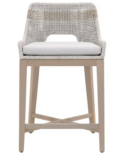 Essentials For Living Tapestry Outdoor Counter Stool In Brown