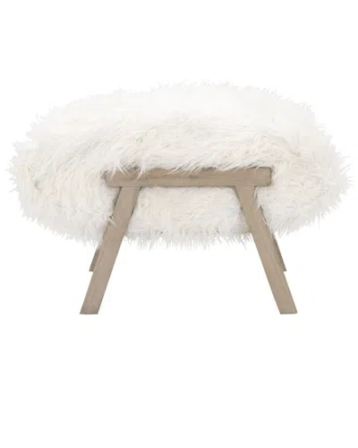 Essentials For Living Tibet Ottoman In Neutral