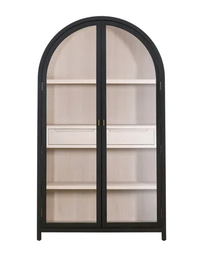 Essentials For Living Toulouse Display Cabinet In Black