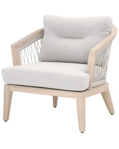 Essentials For Living Web Outdoor Club Chair In Brown