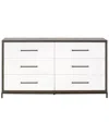 Essentials For Living Wrenn 6-drawer Double Dresser