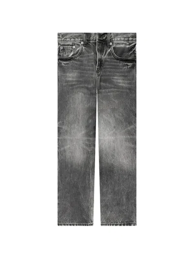 Essentials Front-pocket Shirt In Gray