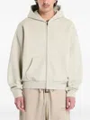 Essentials Full Zip Hoodie In Neutral