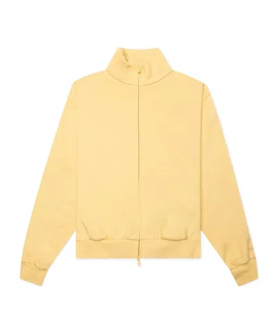 Essentials Fullzip Cotton-blend Jacket In Nude