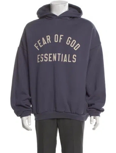 Pre-owned Essentials Graphic Print Crew Neck Hoodie In Multi
