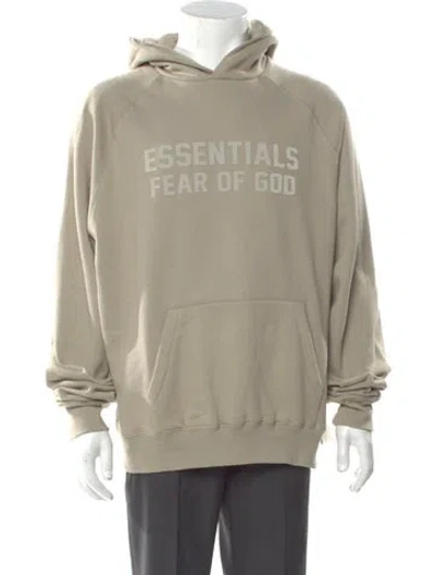 Pre-owned Essentials Graphic Print Crew Neck Hoodie W/ Tags In Neutral