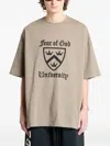 Essentials Graphic-print Crew-neck T-shirt In Gray