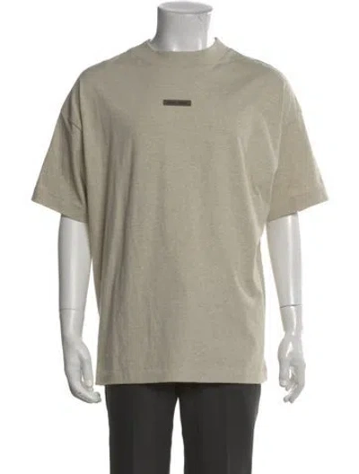 Pre-owned Essentials Graphic Print Crew Neck T-shirt In Neutral