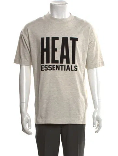 Pre-owned Essentials Graphic Print Crew Neck T-shirt W/ Tags In Gray