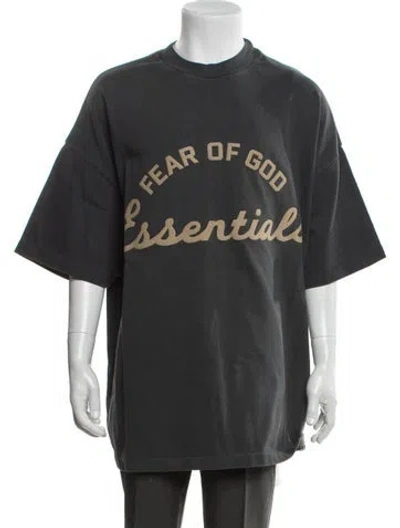 Pre-owned Essentials Graphic Print Crew Neck T-shirt W/ Tags In Green