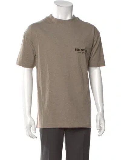 Pre-owned Essentials Graphic Print Crew Neck T-shirt W/ Tags In Neutral