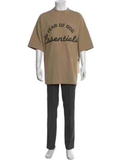 Pre-owned Essentials Graphic Print Crew Neck T-shirt W/ Tags In Neutral