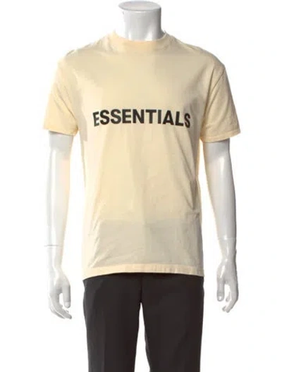Pre-owned Essentials Graphic Print Crew Neck T-shirt W/ Tags In Neutral