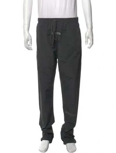 Pre-owned Essentials Graphic Print Joggers In Black