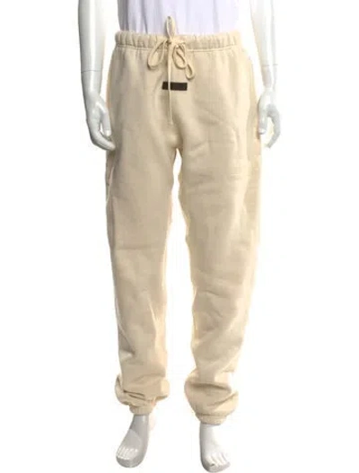 Pre-owned Essentials Graphic Print Joggers In Green