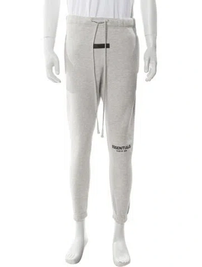 Pre-owned Essentials Graphic Print Sweatpants In Gray