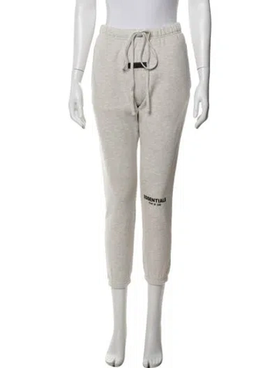 Pre-owned Essentials Graphic Print Sweatpants In Grey