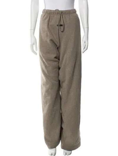 Pre-owned Essentials Graphic Print Sweatpants In Neutral