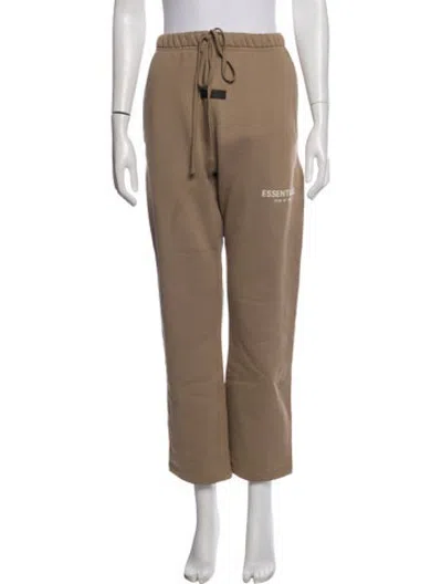 Pre-owned Essentials Graphic Print Sweatpants In Neutrals