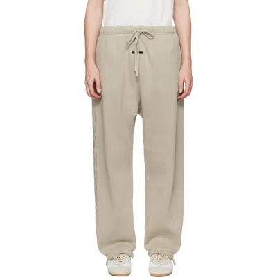 Essentials Gray Active Trace Relaxed Sweatpants In Neutral
