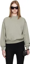 Essentials Classic Fleece Logo Sweatshirt In Gray