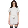 Essentials Gray Classic Fit T-shirt In Neutral