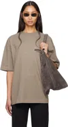 Essentials Gray Classic Short Sleeve T-shirt In Homestead Heather