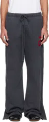 Essentials Holiday Heavy Fleece Tearaway Sweatpants In Gray