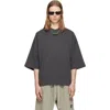 Essentials Merch T-shirt Boxy Fit In Black