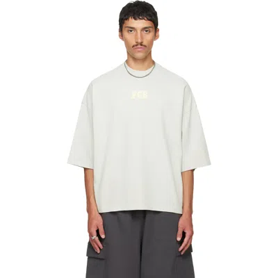 Essentials Gray Merch T-shirt In White