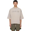 Essentials Drop-shoulder T-shirt In Neutral