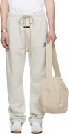 Essentials Gray Nba Relaxed Sweatpants In Light Heather