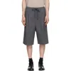 Essentials グレー Relaxed Drawstring ショートパンツ In Gray