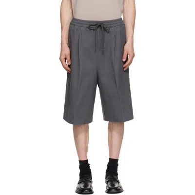 Essentials グレー Relaxed Drawstring ショートパンツ In Gray