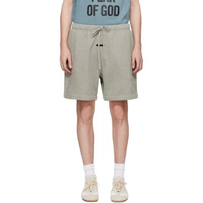 Essentials Gray Signature Classic Shorts