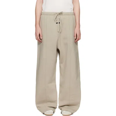 Essentials Gray Signature Lounge Sweatpants In Neutral