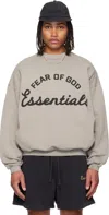 Essentials Training 90s Long-sleeved T-shirt In Gray