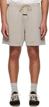 Essentials Gray Training Classic Sweat Shorts In Multi