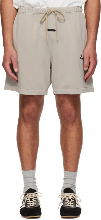 Essentials Gray Training Classic Sweat Shorts
