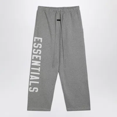 ESSENTIALS FEAR OF GOD ESSENTIALS GREY JOGGING TROUSERS WITH LOGO