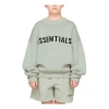 Essentials (gs) Fear Of God  Fw21 Green/concrete Pullover Sweater