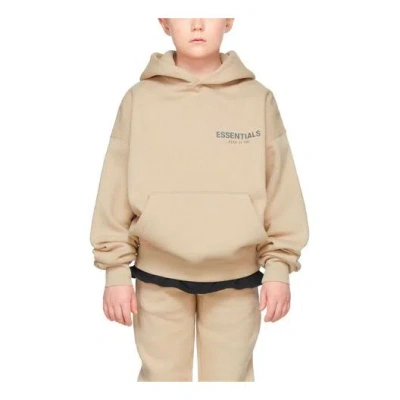 Essentials (gs) Fear Of God  Fw21 Hoodie 'beige' In Neutral