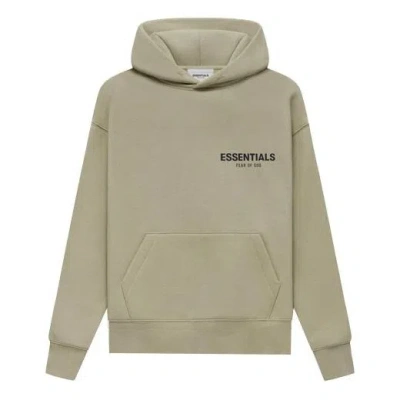 Essentials (gs) Fear Of God  Fw21 Hoodie 'pistachio' In Green