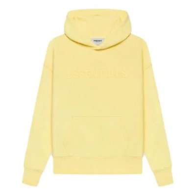 Essentials (gs) Fear Of God  Ss21 Hoodie 'lemonade' In Yellow
