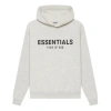 Essentials (gs) Fear Of God  Ss21 Hoodie 'light Heather Oatmeal' In Gray